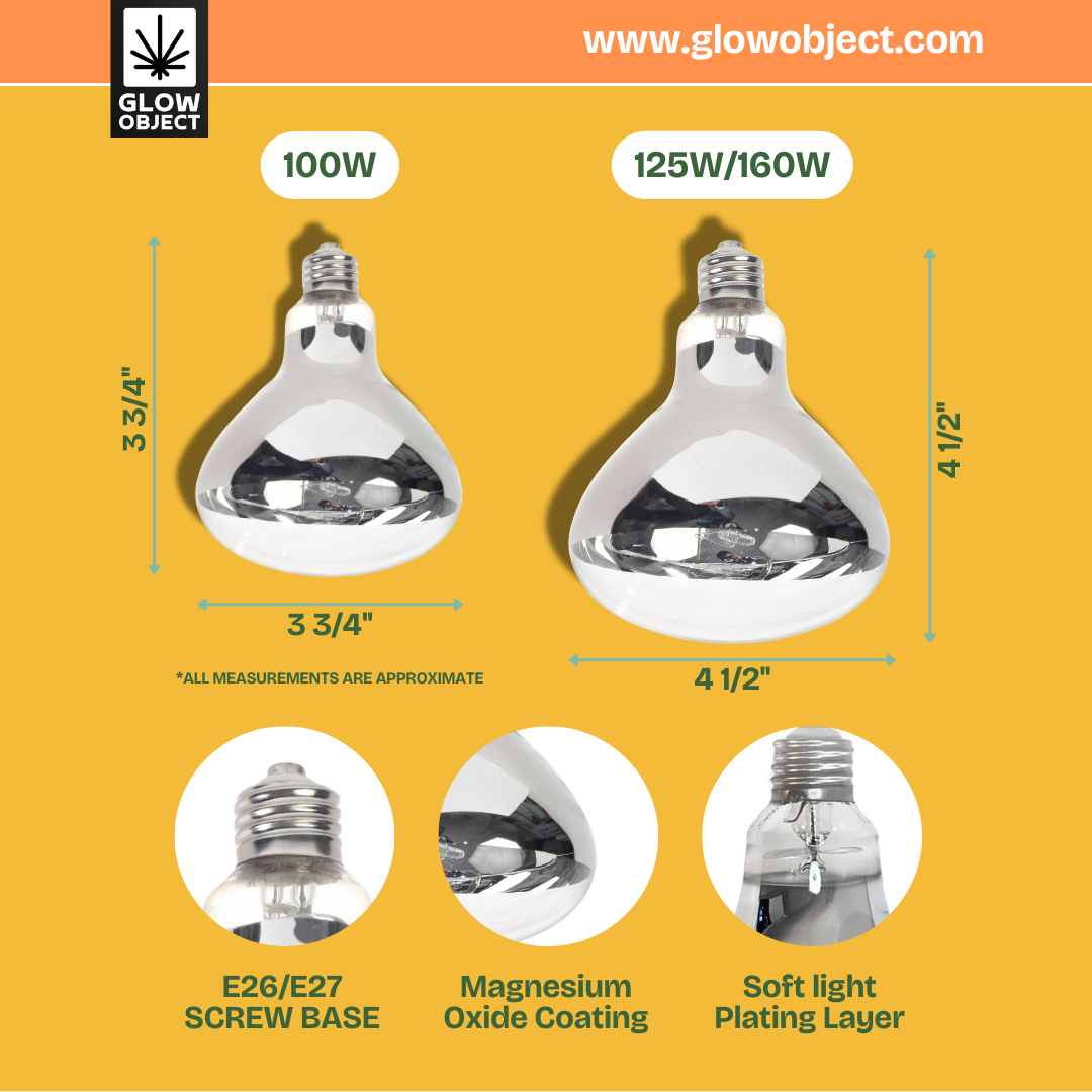 Reptile Heat Lamp - 125W