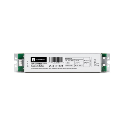 Glow Object 110-240v ALL-IN-ONE metal electronic ballast for SOX 18W low pressure sodium  lamps on a white background