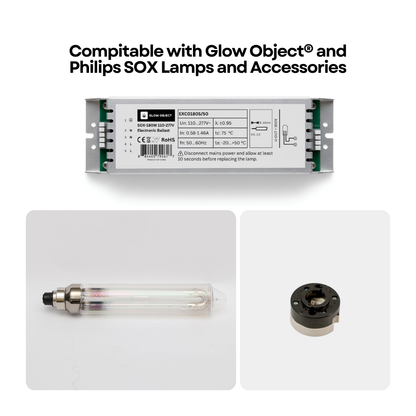 110-277V Universal Metal Electronic Ballast for SOX 180W Low Pressure Sodium (LPS) Lamps