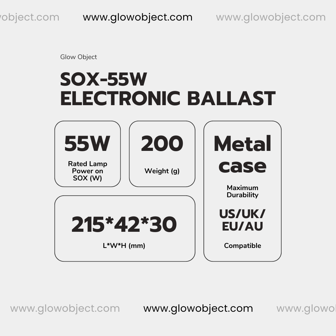 Electronic Ballast for SOX 55W