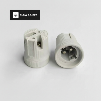 All Ceramic B22 Bayonet Socket [2 Pack]