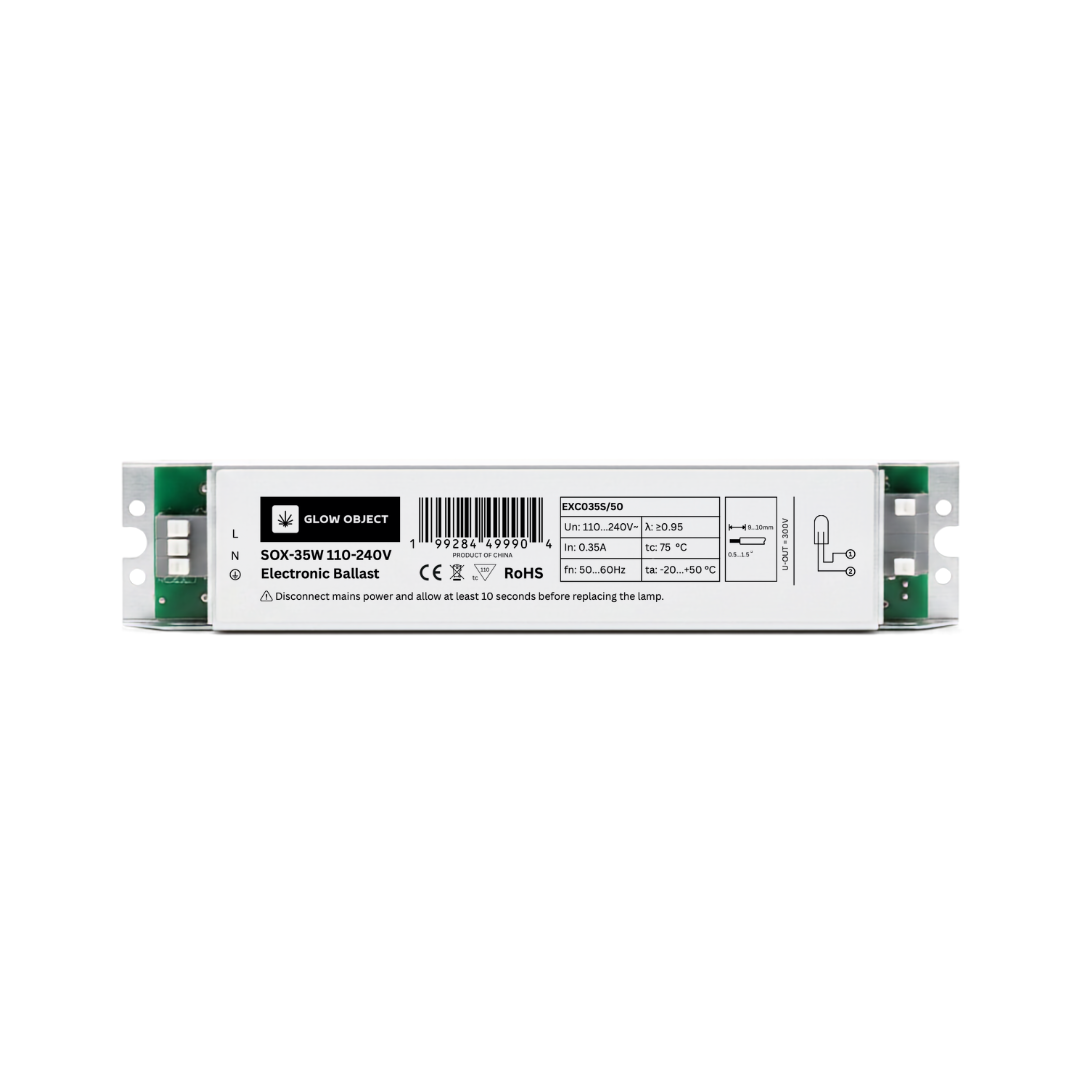Glow Object SOX-35W Metal Electronic Ballast EXC0180S – 110-240V Universal for LPS Lamps