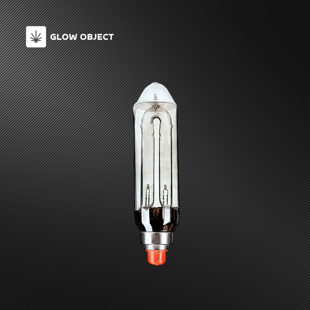 Glow Object SOX-E18W Low Pressure Sodium LPS Light Bulb – B22 Bayonet Base Front View