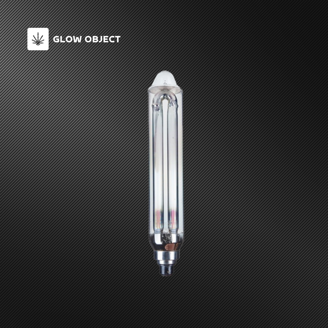 Glow Object SOX-E18W Low Pressure Sodium LPS Light Bulb – B22 Bayonet Base Front View
