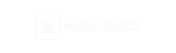 Glow Object brand logo for monochromatic 589nm lighting systems.