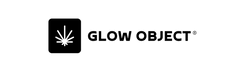 Glow Object logo representing a monochromatic lighting brand focused on 589nm low-stimulation illumination systems.